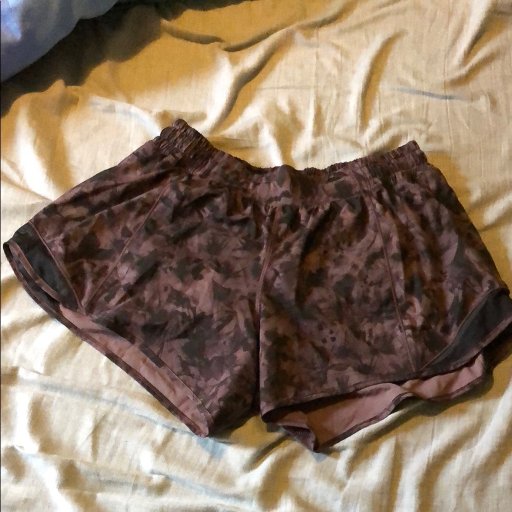 lululemon Patterned Women Shorts